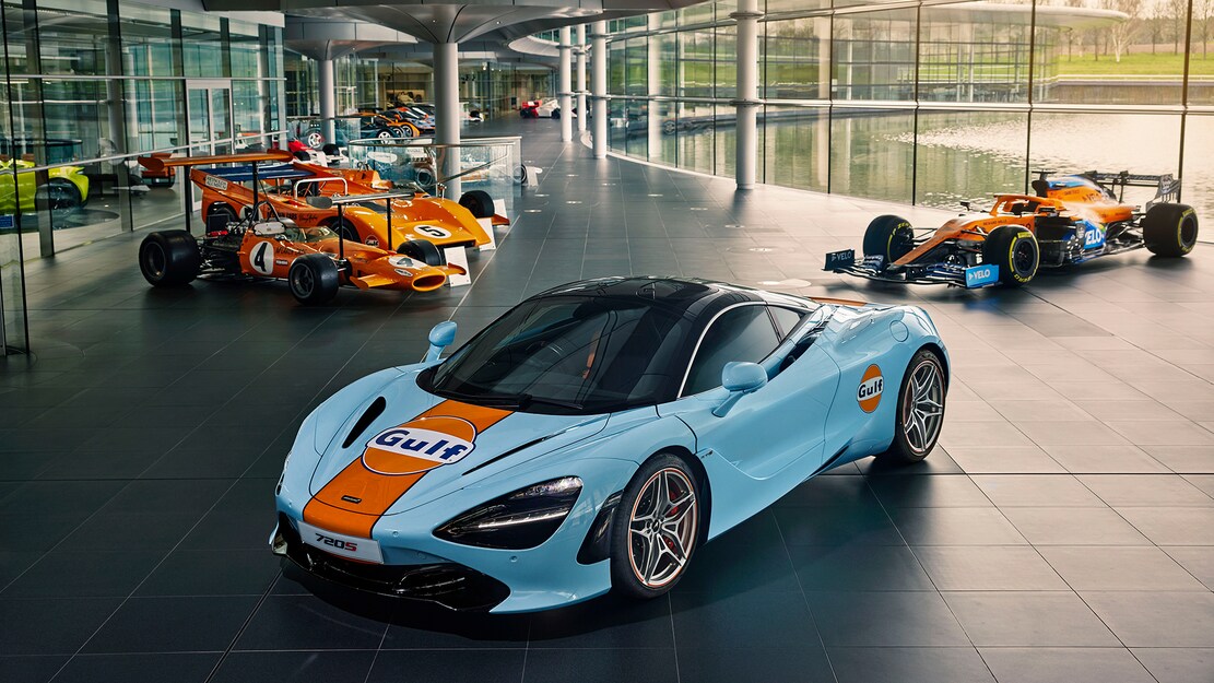 A McLaren 720S már a Gulf ikonikus színeiben is elérhető-04
