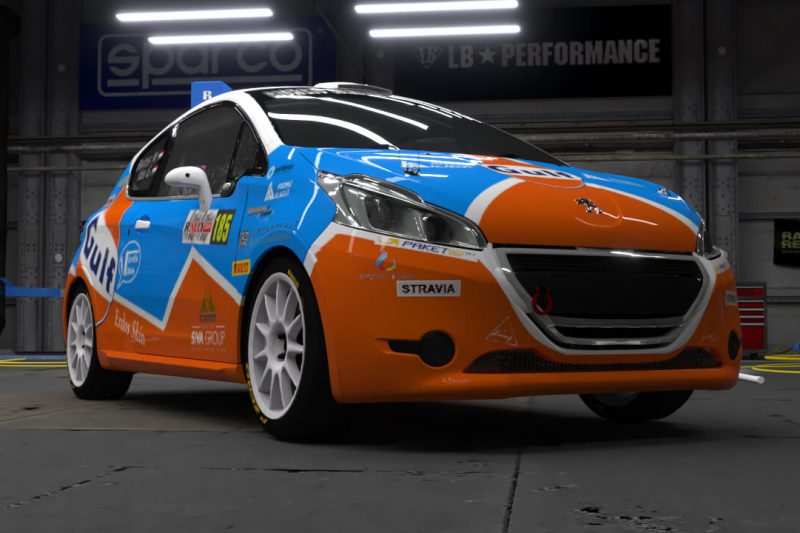 Bartos Máté eRally Café Kupa 1