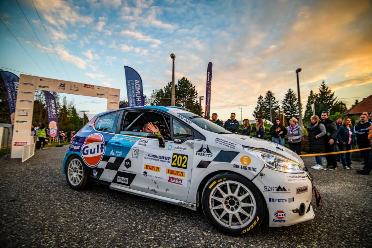 Strider Zoltán és Borsfai Dávid a Nyerges Rally-n 1