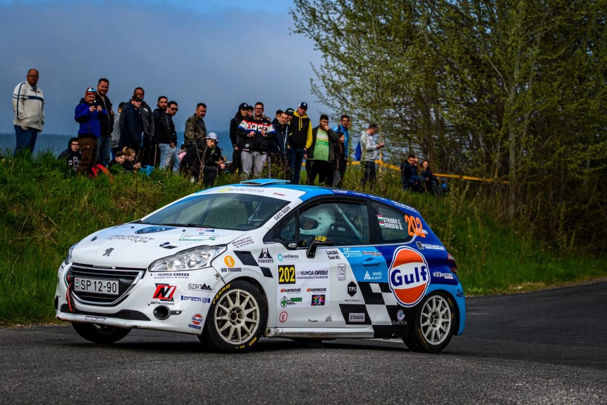Strider Zoltán és Borsfai Dávid a Nyerges Rally-n 2
