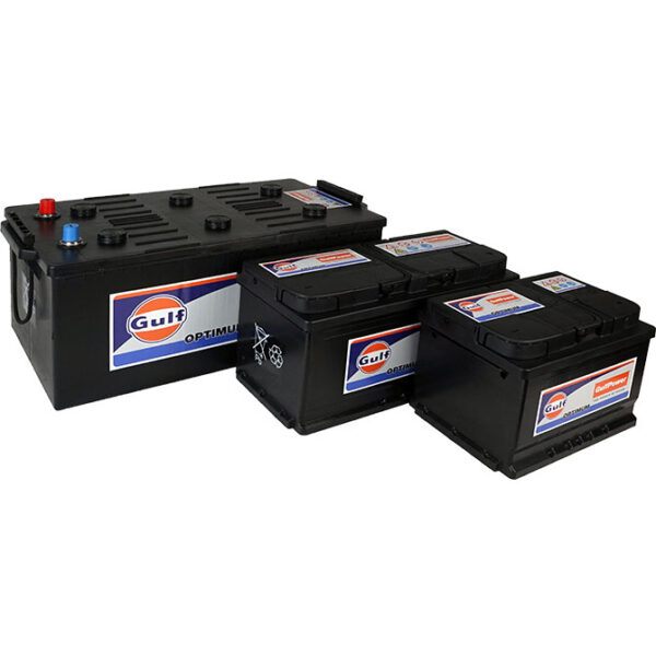 OPTIMUM_HD155.1 GULFPOWER Indító Akkumulátor 12V, 155Ah, 850A, HD Bal +