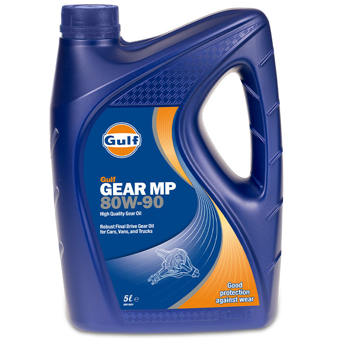 Gear MP 80W90/5L Hajtómű Olaj Gulf Prémium Kenőanyagok és Motorolajok